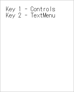 Initial screen (helloworld)