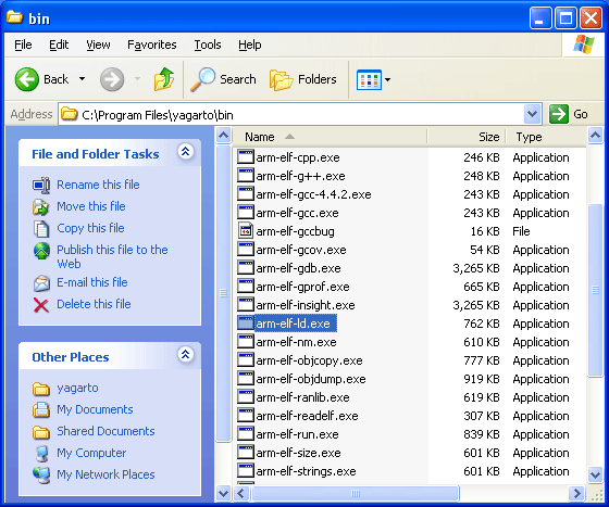 Update arm-elf-ld.exe (YAGARTO)