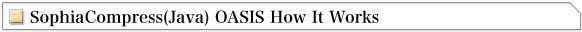 SophiaCompress(Java) OASIS How It Works