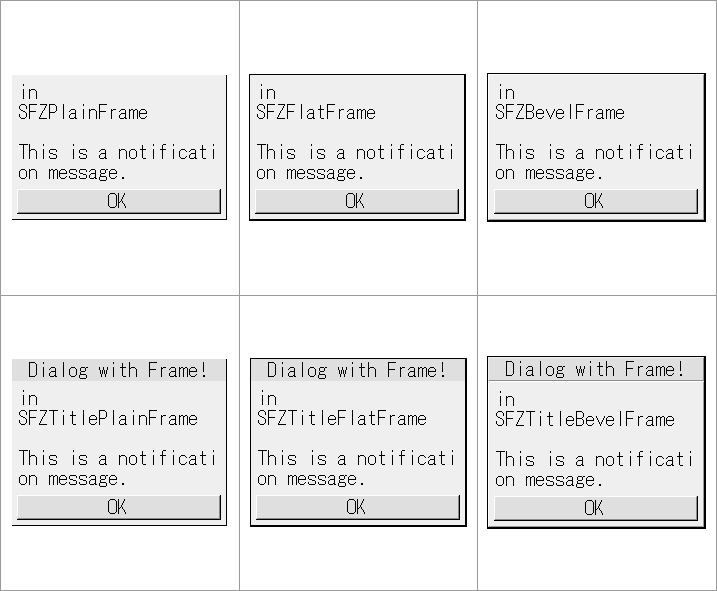 
Execution Result (Various frame)
